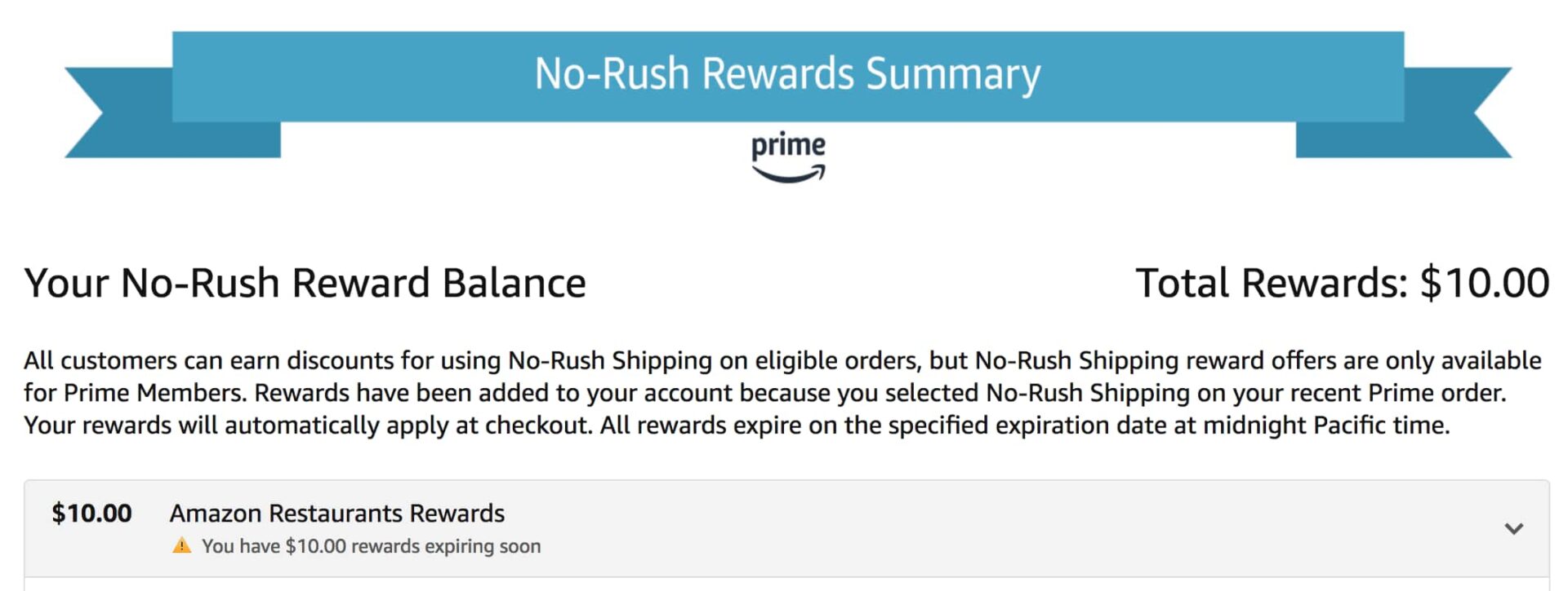 How to Get the Most out of Amazon's No Rush Shipping Rewards