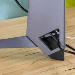 Alienware 34-inch Curved Gaming Monitor cable management stand Slickdeals