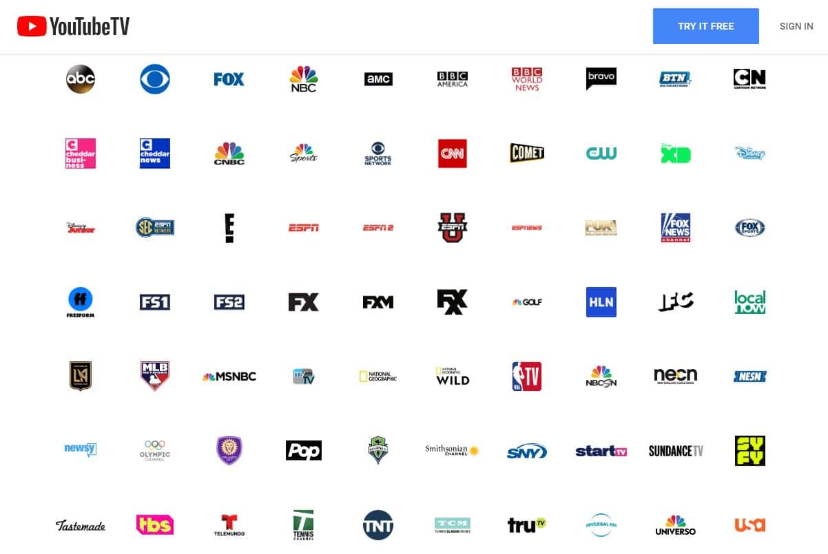 TV Channels: The Complete   TV Channel Lineup