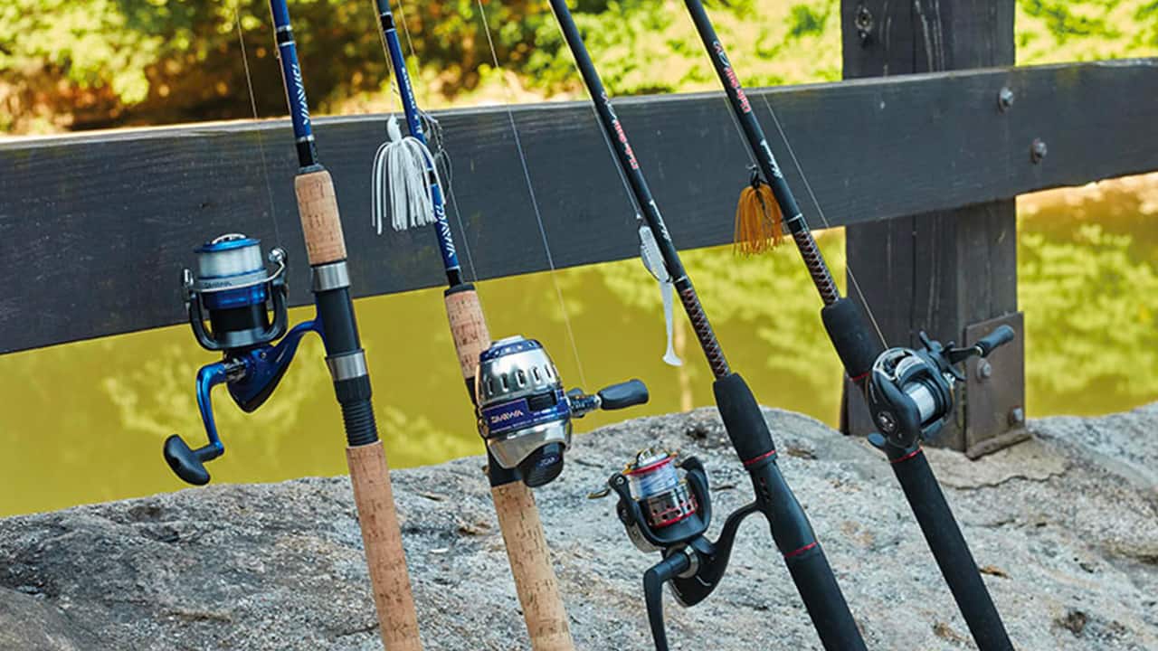 Two Spinning Reels and Poles - sporting goods - by owner - sale