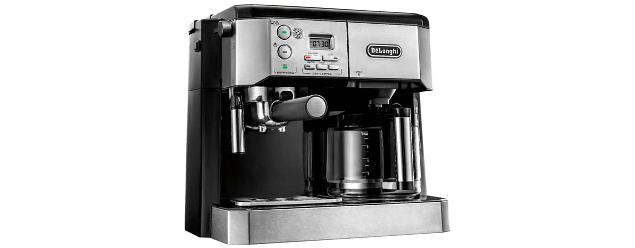 2 inbody DeLonghi 10-Cup Coffee Maker and Espresso Maker