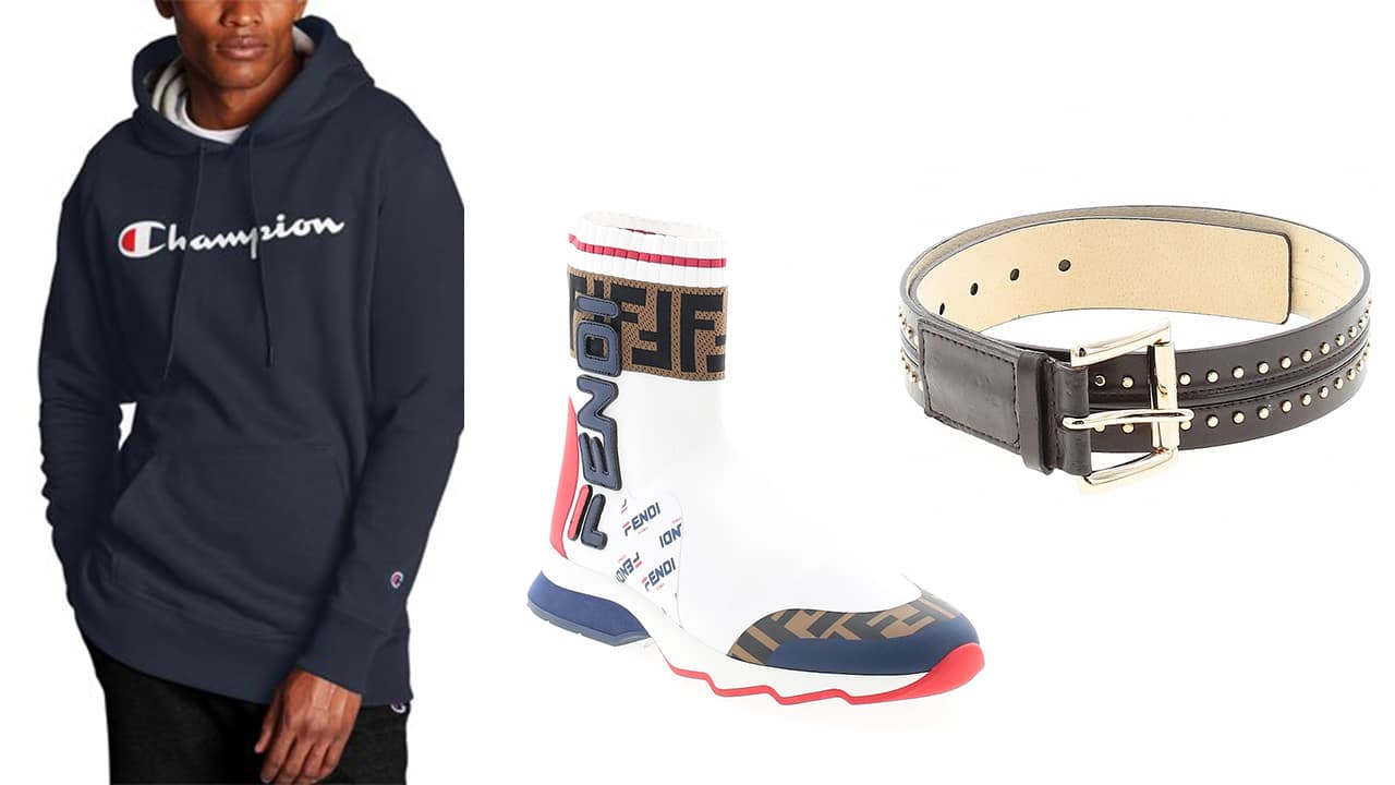 walmart is selling designer brands and clothes like fendi champion and more