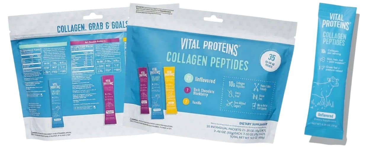 Vital Proteins Collagen Peptide Stick Packs