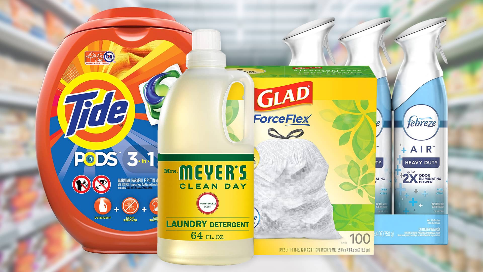 Best  Prime Day deals on household essentials and cleaning supplies