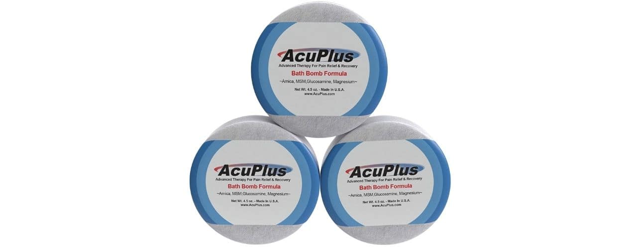 AcuPlus Pain Relief Bath Bomb
