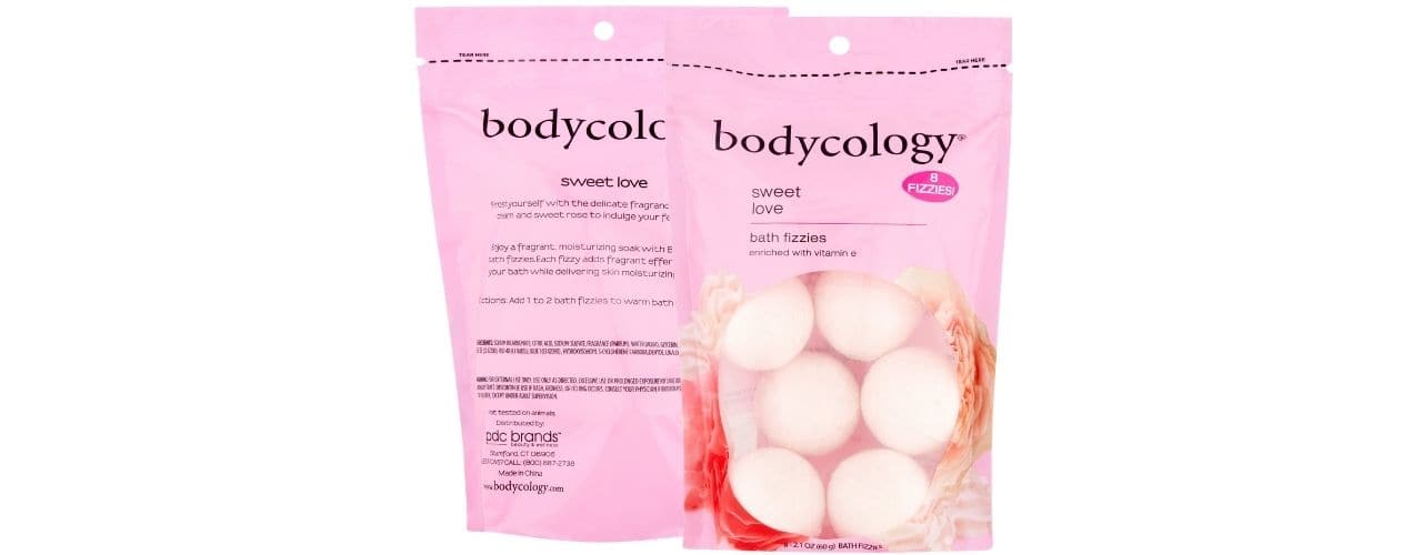 Bodycology Sweet Love Bath Fizzies