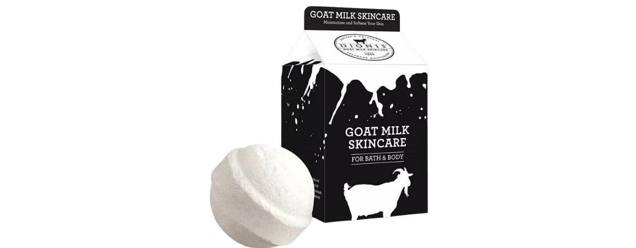 Dionis Pure Goat Milk Bath Bomb Milk Carton