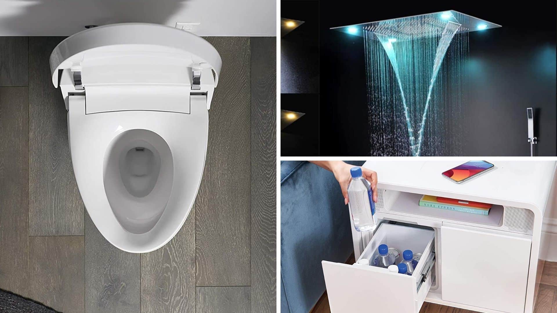 collage of smart products