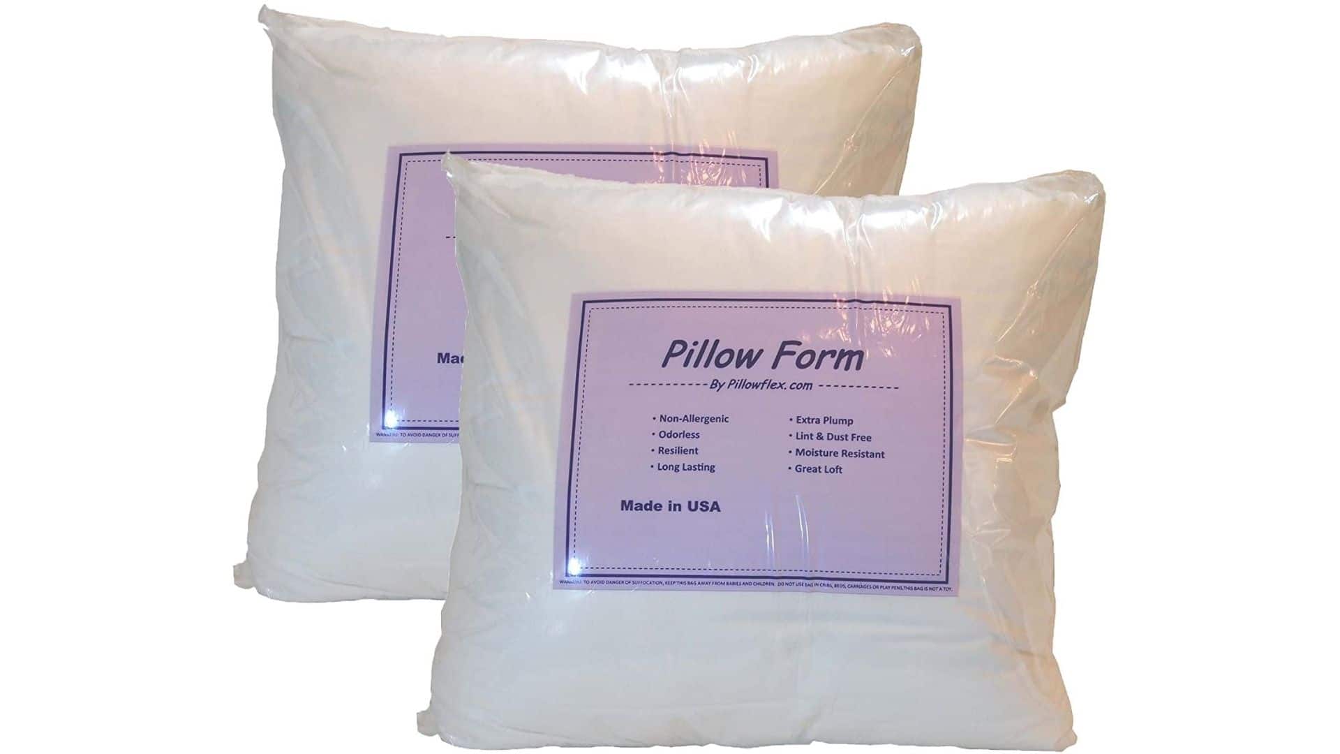 Pillowflex Set of 2 Insert Pillows