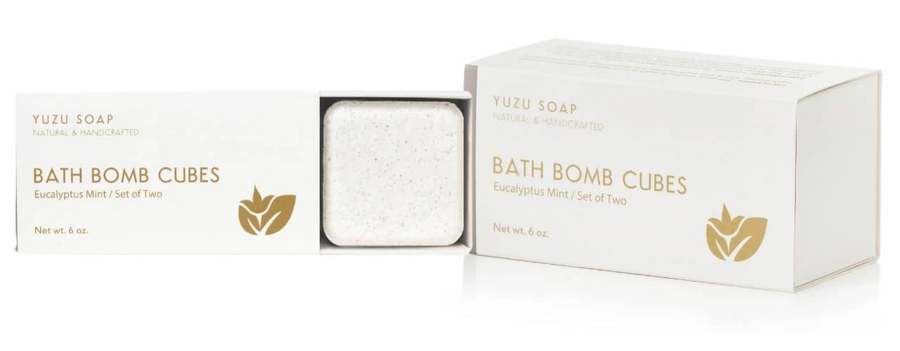 Yuzu Soap Bath Bomb Cubes