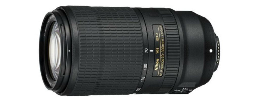 Nikon AF-P NIKKOR 70-300mm f:4.5-5.6E ED VR Lens inbody