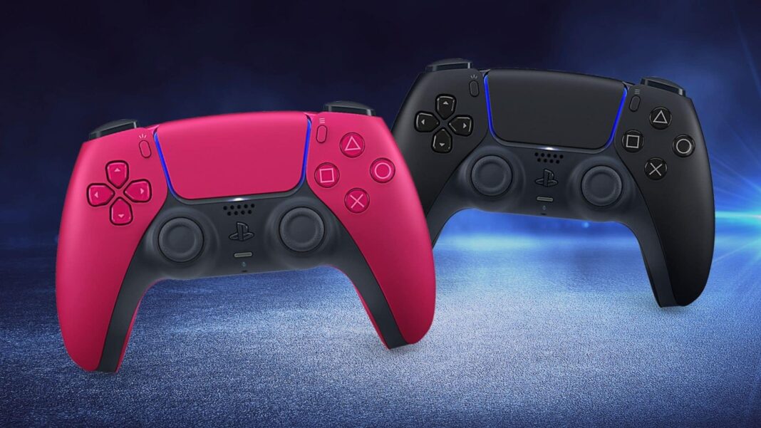 New PS5 Red and Black DualSense Controllers