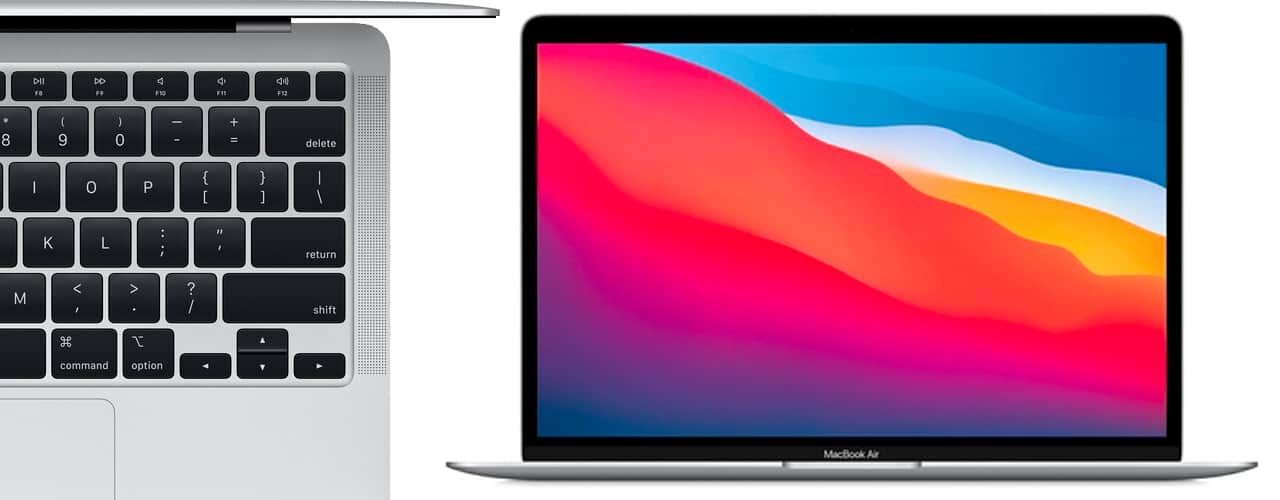 Apple 13.3" MacBook Air M1 Chip with Retina Display (Late 2020, Silver)