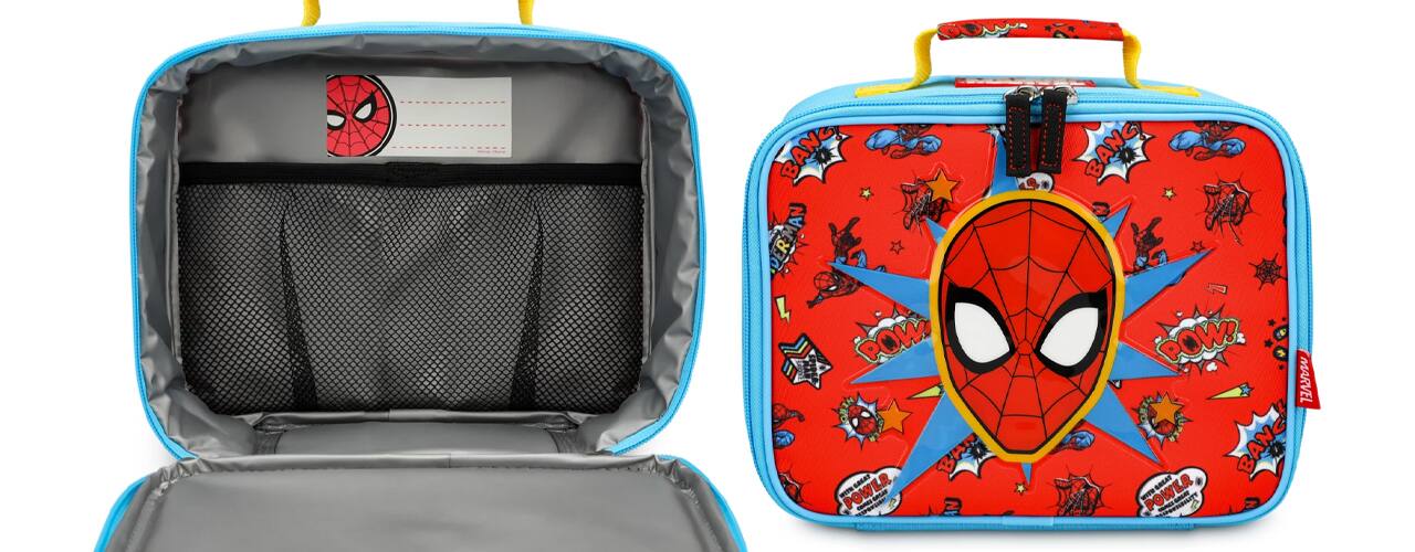 Spider-Man Lunch Box on white background