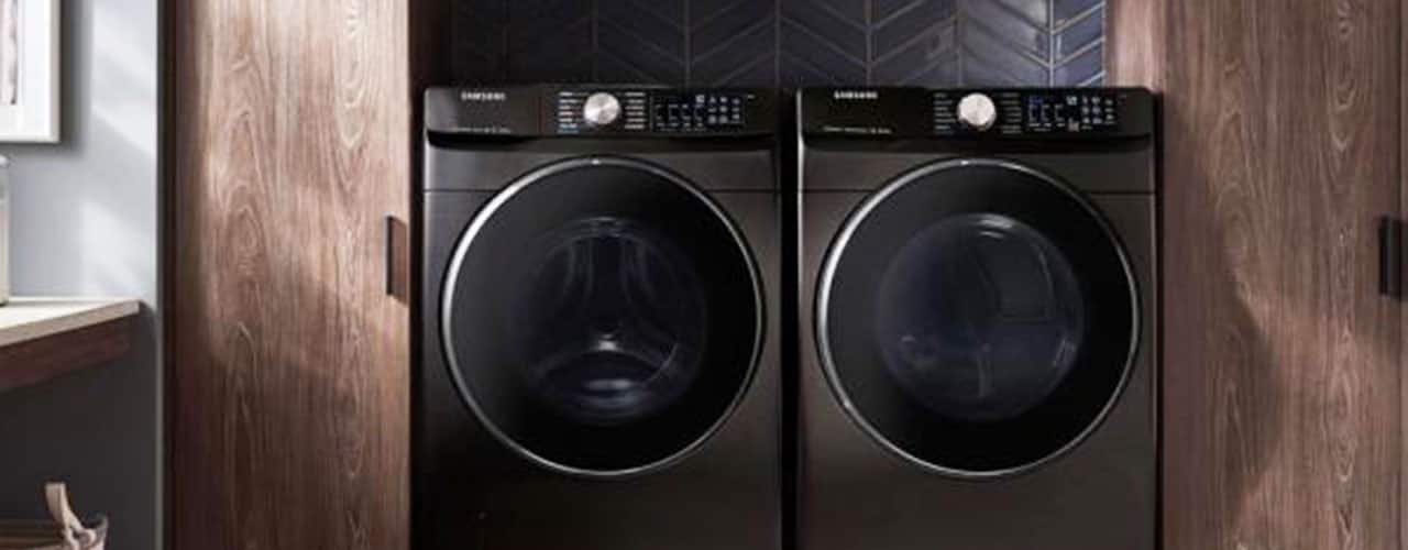 samsung washer dryer set home depot