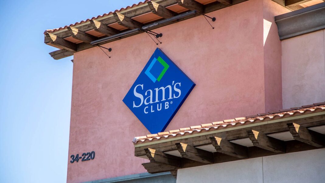 Sam's Club exterior sign