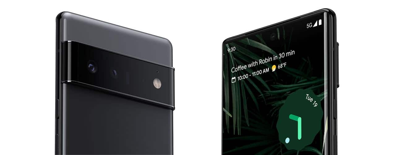 Google Pixel 6 Pro front and back