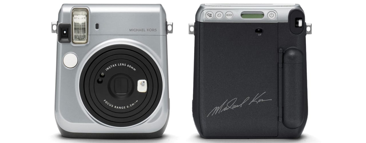 Fujifilm Michael Kors Instax Mini 70 Instant Film Camera Silver
