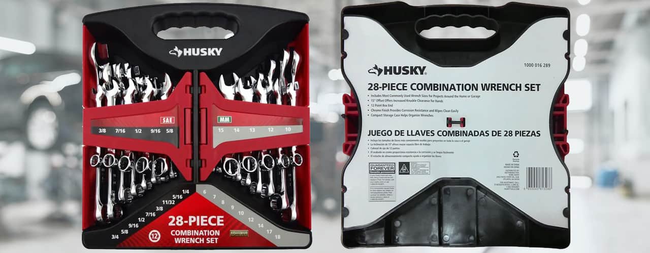 Husky Combination Wrench Set 28 piece set