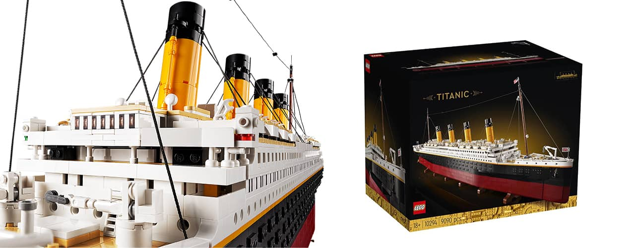 lego titanic building set