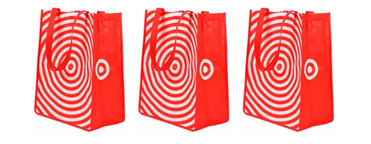 target reusable bags