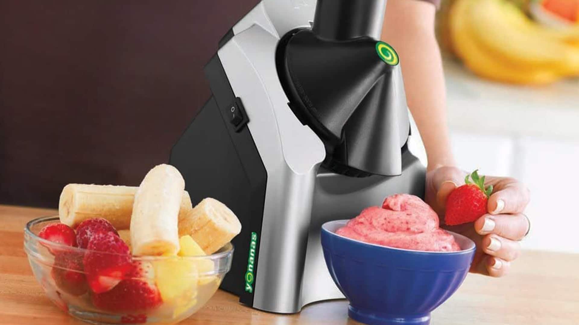 Yonanas Classic Original Healthy Dessert Fruit Soft Serve Maker