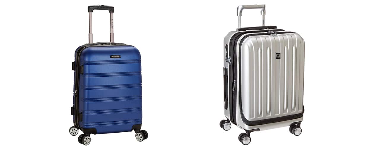 rockland and DELSEY luggage
