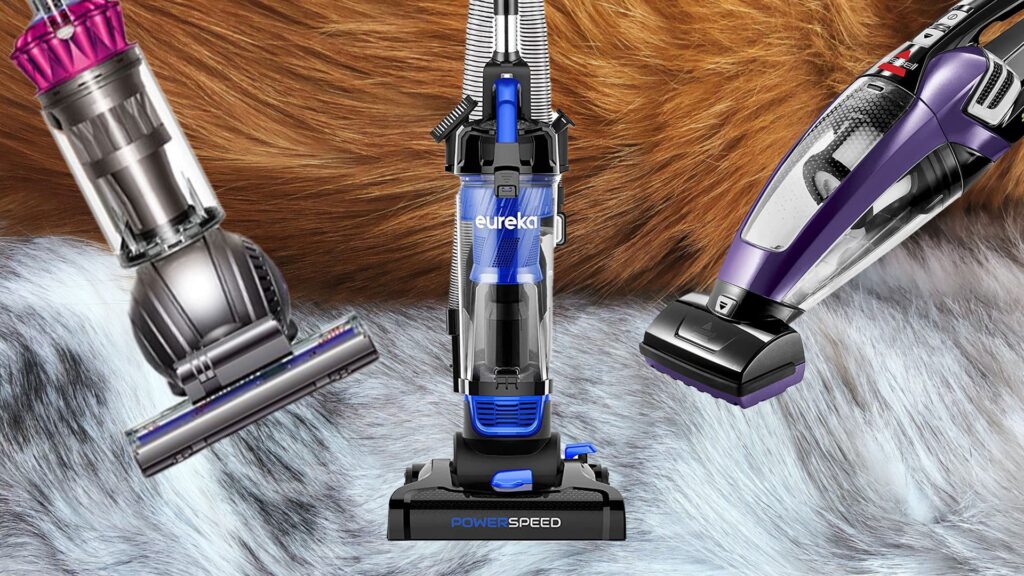 pet hair and vacuums