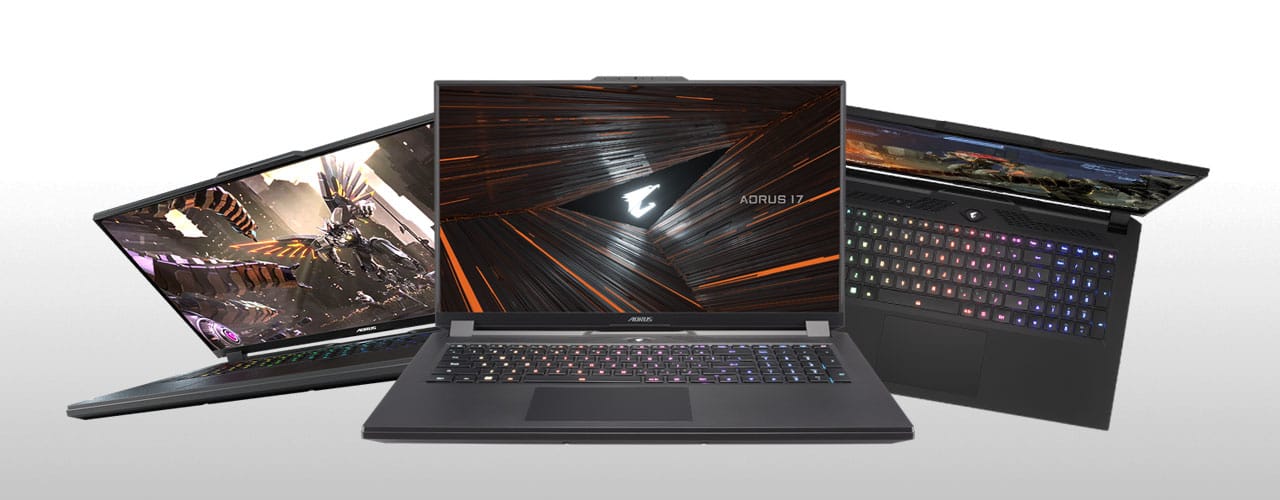 Gigabyte Aorus 17 gaming laptops