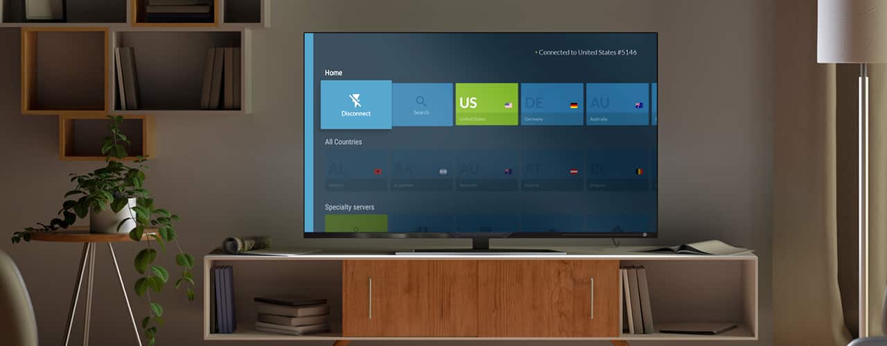 NordVPN on tv