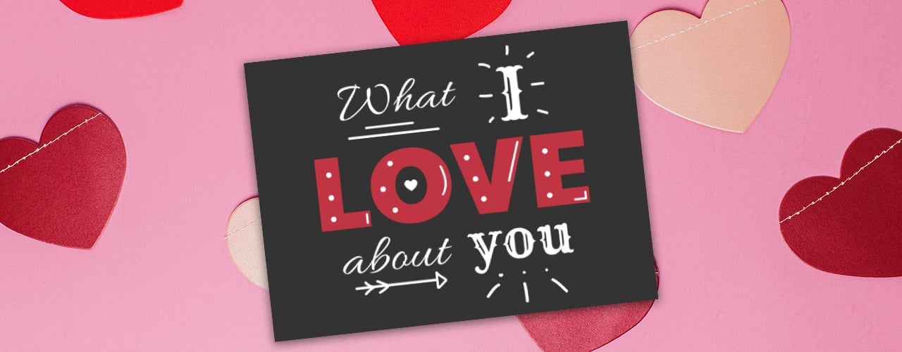 What I Love About You: Fill In The Blank Book 