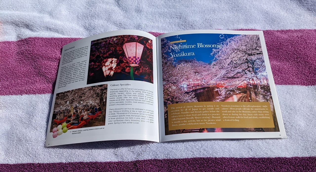 Sakuraco Sakura Festival Box Booklet