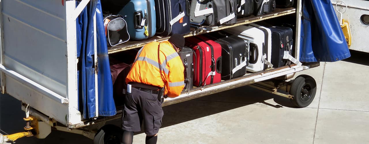 baggage handler at airport