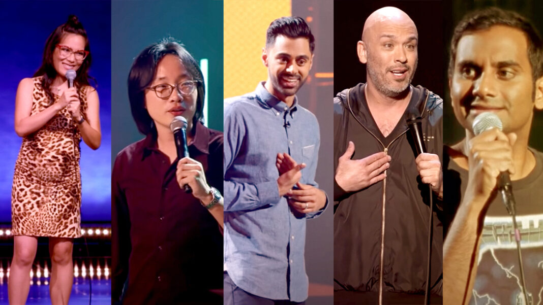 AAPI Comedians collage