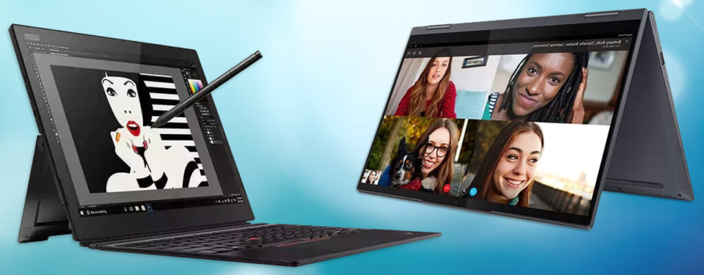 Lenovo laptops and tablets