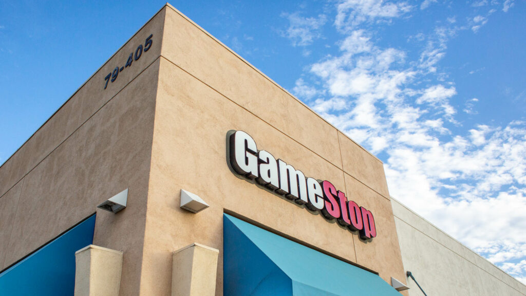 GameStop storefront exterior