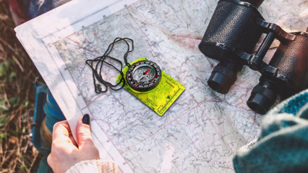 Orienteering Compass - Hiking Backpacking Compass 