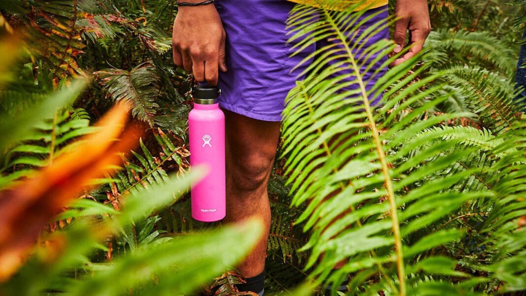 Hydro Flask water bottle for hiking