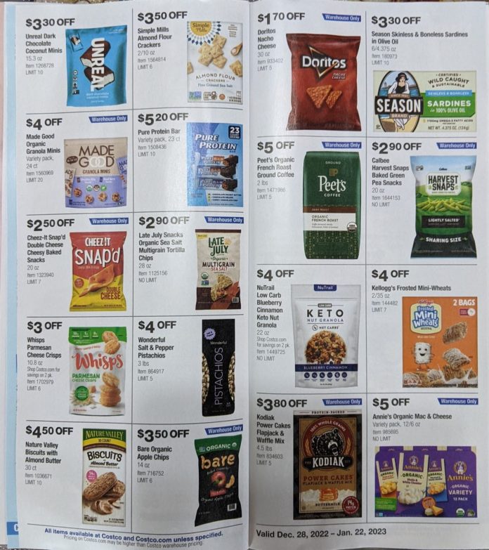 Costco March 2024 Coupon Book Free Printable Mela Stormi