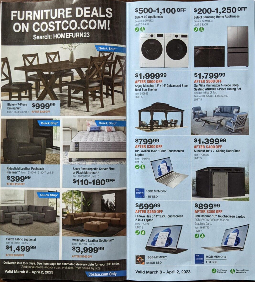 Costco Coupon Book (Current Deals & Sales) March 2023