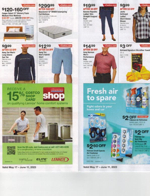 Costco coupon book may 2023 ad scan prices