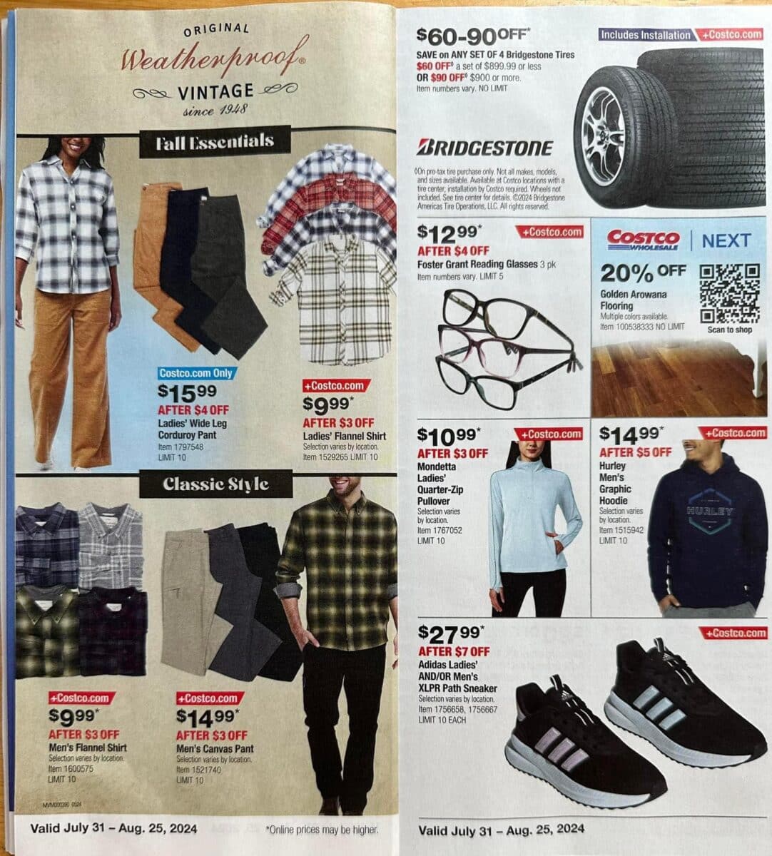 Costco Coupon Book Slickdeals July August 2024 Ad Scan