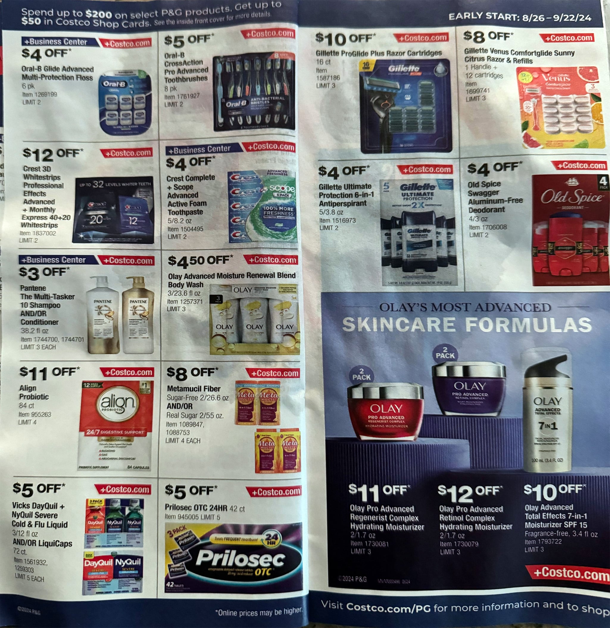 Costco Coupon Book September 2024