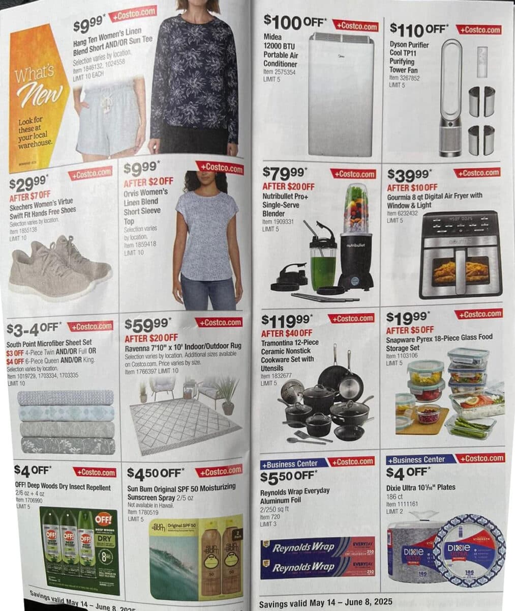 costco coupon book ad scan may june 2025 slickdeals page 4
