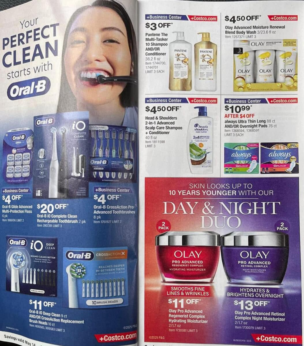 costco coupon book ad scan may june 2025 slickdeals page 6