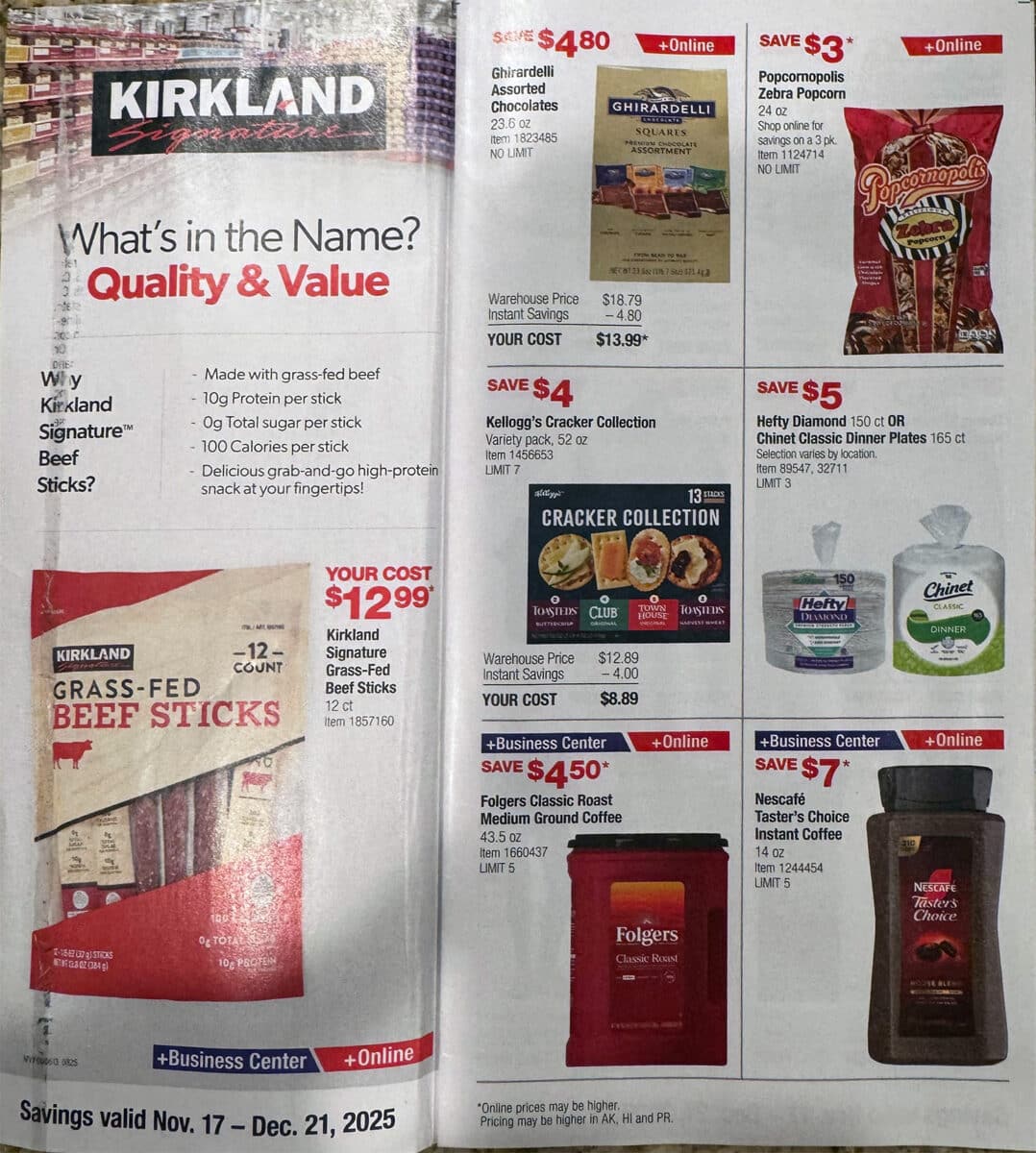 Costco Coupon Book November December Slickdeals 2025