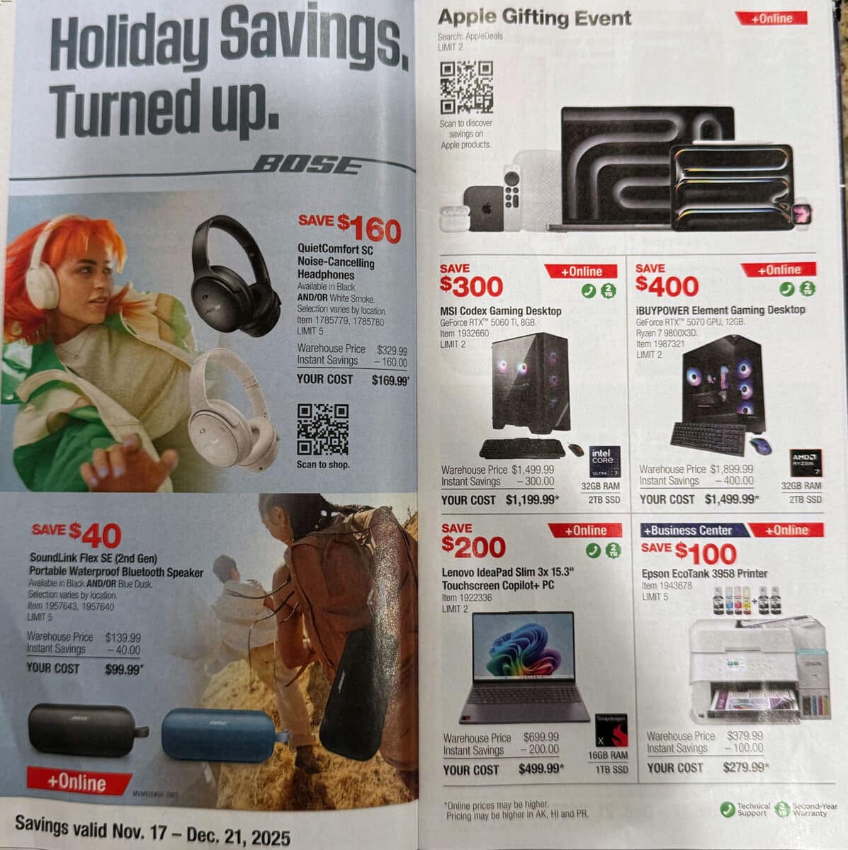 Costco Coupon Book November December Slickdeals 2025