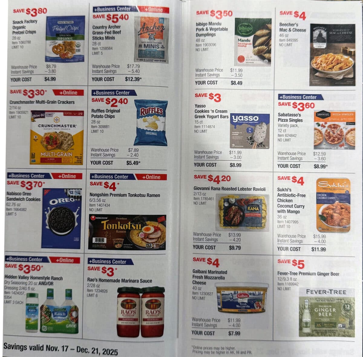 Costco Coupon Book November December Slickdeals 2025