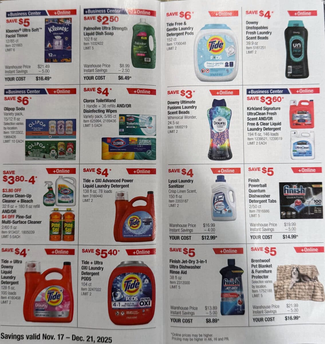 Costco Coupon Book November December Slickdeals 2025