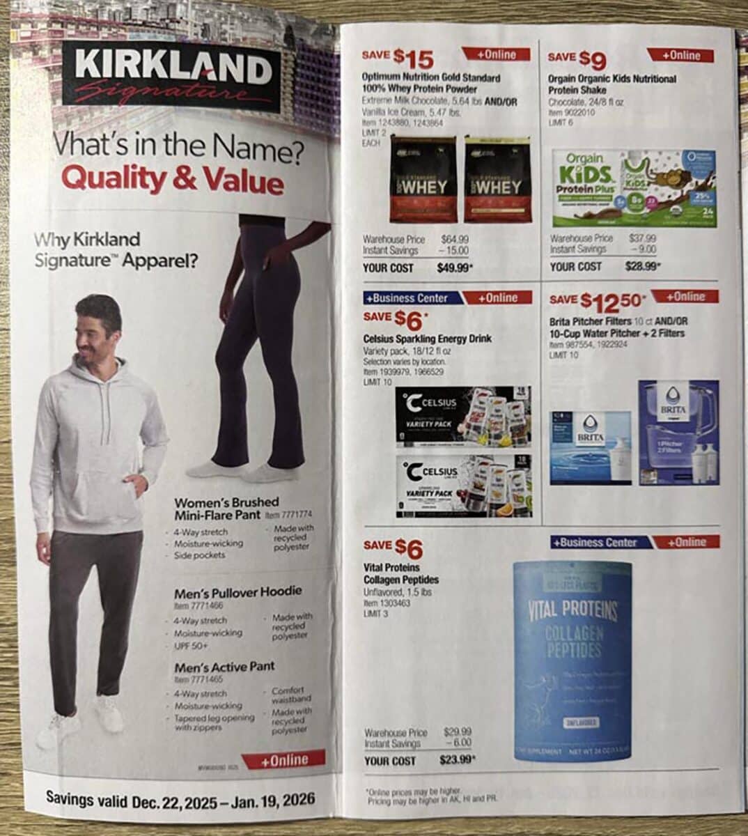 Costco coupon book January 2026